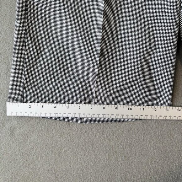 FireThorne Mens Golf Shorts Houndstooth Black White Size 40 Bermuda Outdoor Prep - Picture 3 of 16